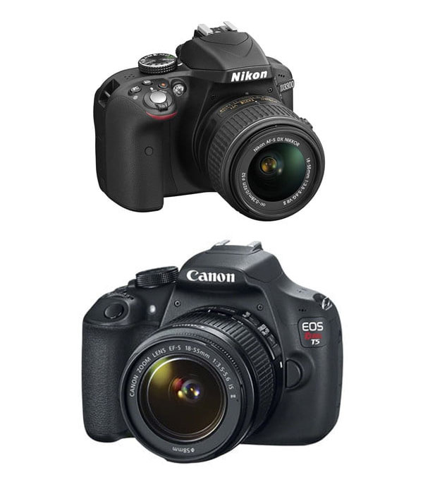 canon nikon - راهنمای خرید دوربین DSLR