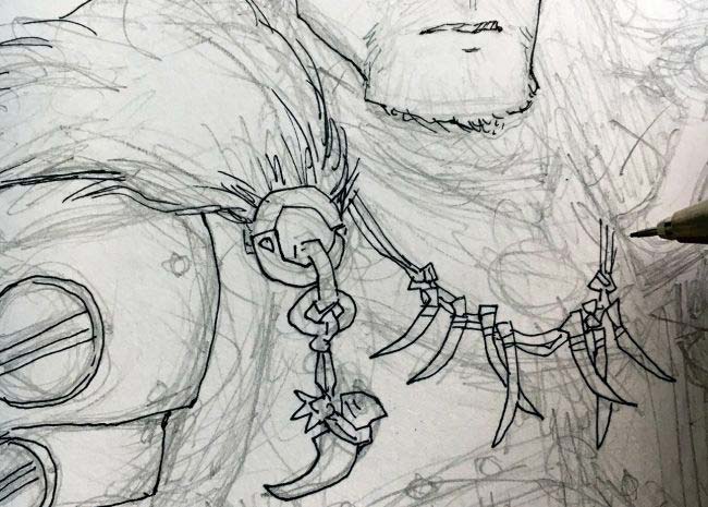 ink شخصیت سازی سایه ها