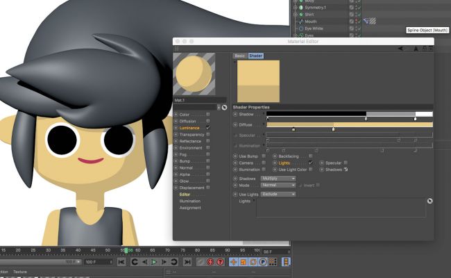 step_4_cel_shading نور برای تحریک cel shading استفاده کنید