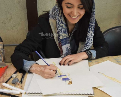 tarahilebas_28 هنرجوی دوره طراحی لباس