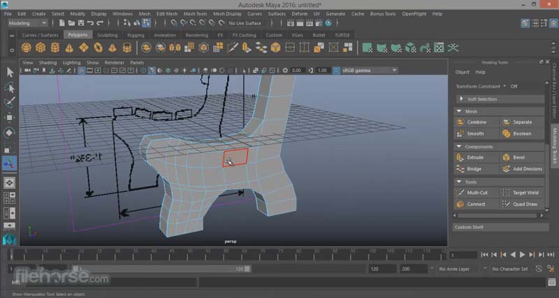 autodesk_maya_screenshot_01 کاربر سفارشی در Maya