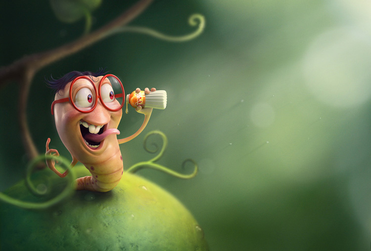 concept_art_pedro_cont_worm تصویرسازی با زیبراش