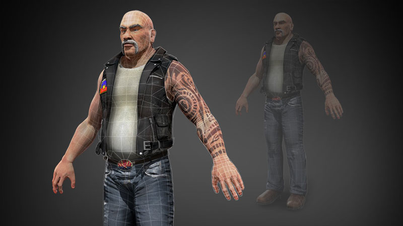 game_characters_maya_zbrush زیبراش در صنعت سینما