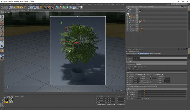 step_4_effector گیاهان طبیعی در Cinema 4D