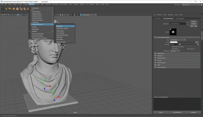 step_6_maya_interface کاربر سفارشی در Maya