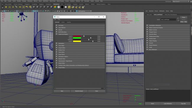 step_8_maya_interface کاربر سفارشی در Maya