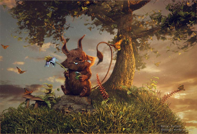 zbrush_iluustrate تصویرسازی با زیبراش