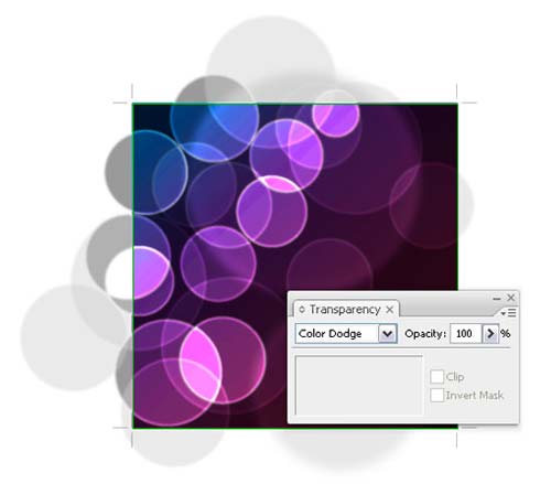 Bokeh_vector_background_step13 ساخت Bokeh در Illustrator