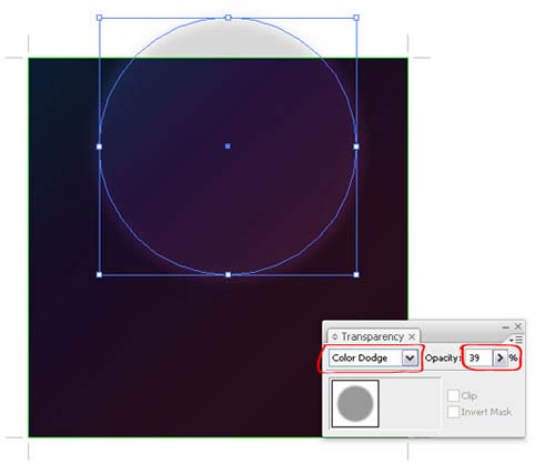 Bokeh_vector_background_step8 Bokeh در Illustrator