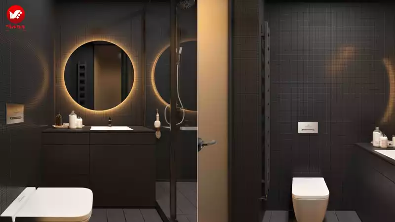 طراحی حمام های کوچک