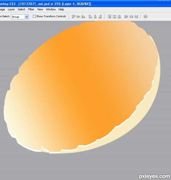 photoshop_egg (13) ساخت تخم مرغ در فتوشاپ