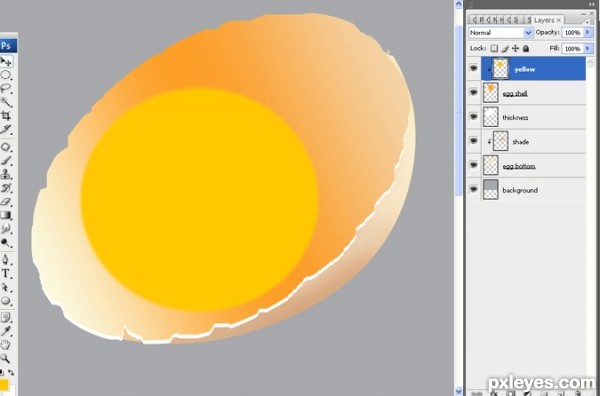 photoshop_egg (15) ساخت تخم مرغ در فتوشاپ