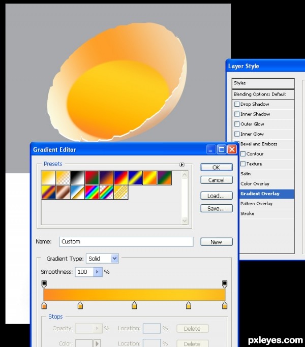 photoshop_egg (17) ساخت تخم مرغ در فتوشاپ
