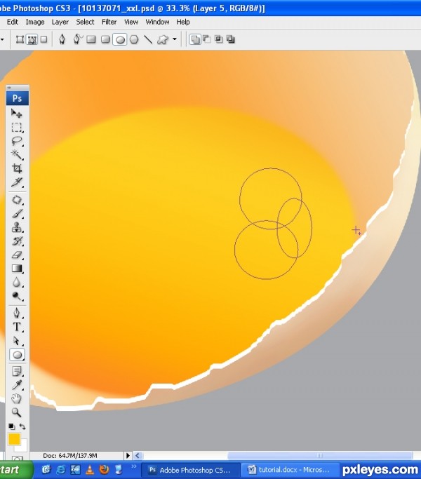 photoshop_egg (18) ساخت تخم مرغ در فتوشاپ