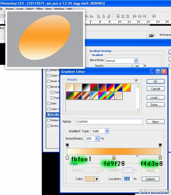 photoshop_egg (6) ساخت تخم مرغ در فتوشاپ