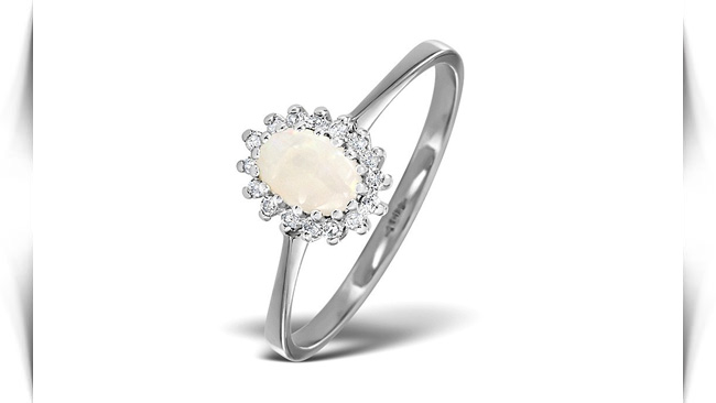 Gem-Colour-in-Rings_31u معنی رنگ سنگ های سفید در انگشتر