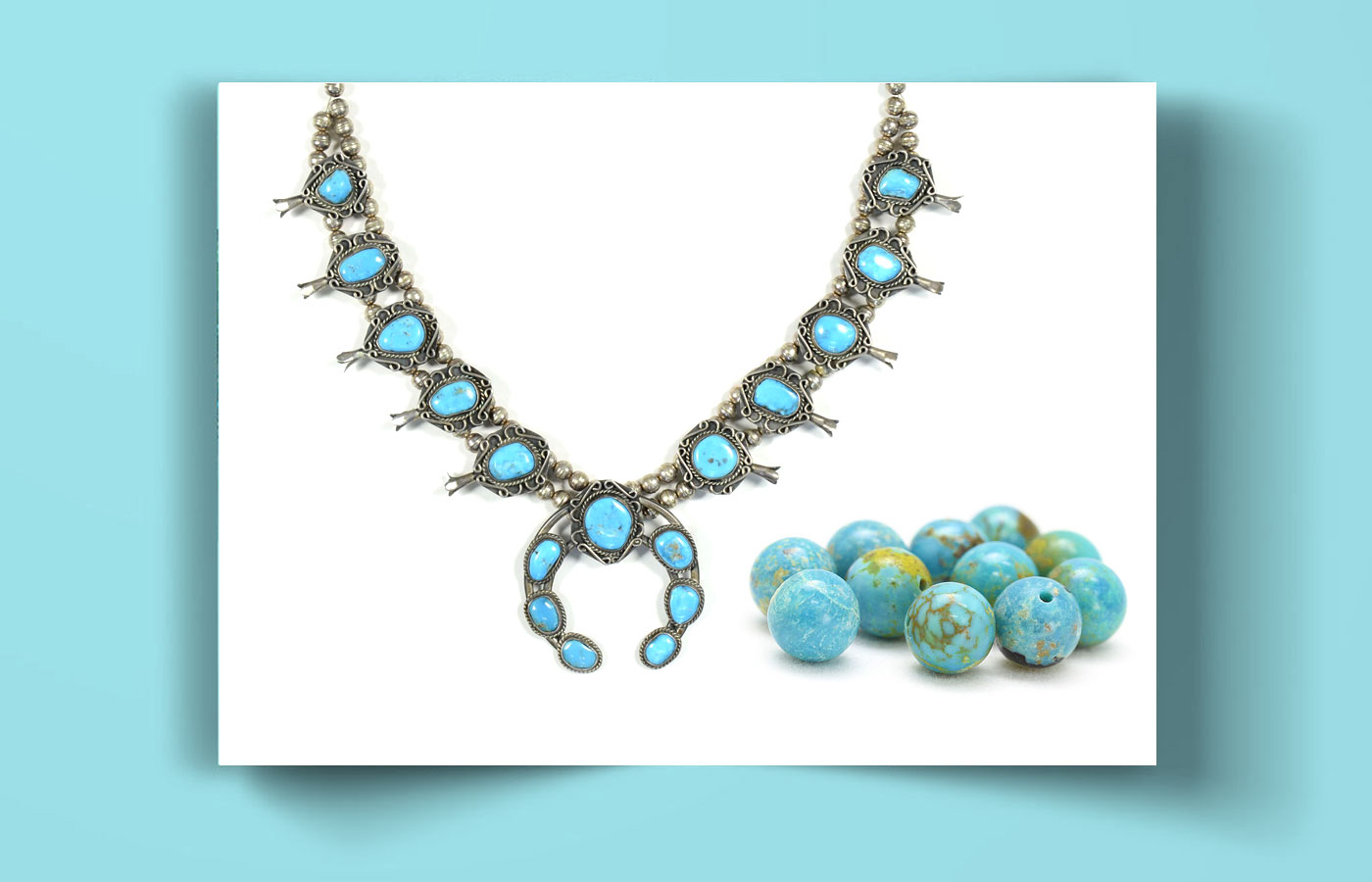 Turquoise_Feng_Shui_4 گردنبند فیروزه 1