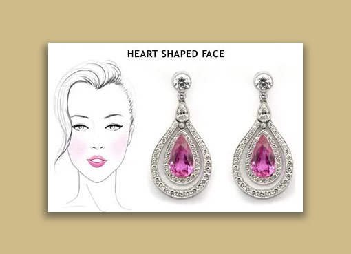 earrings_for_heart_shape_face گوشواره مناسب برای هرصورت