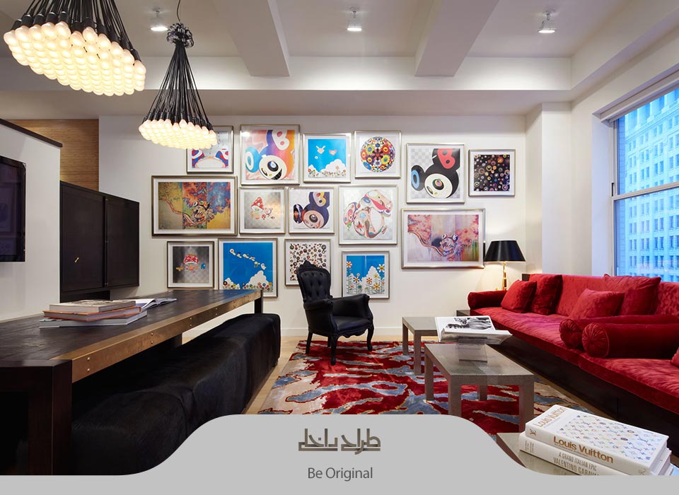 Be_Original اثر هنری در طراحی داخلی