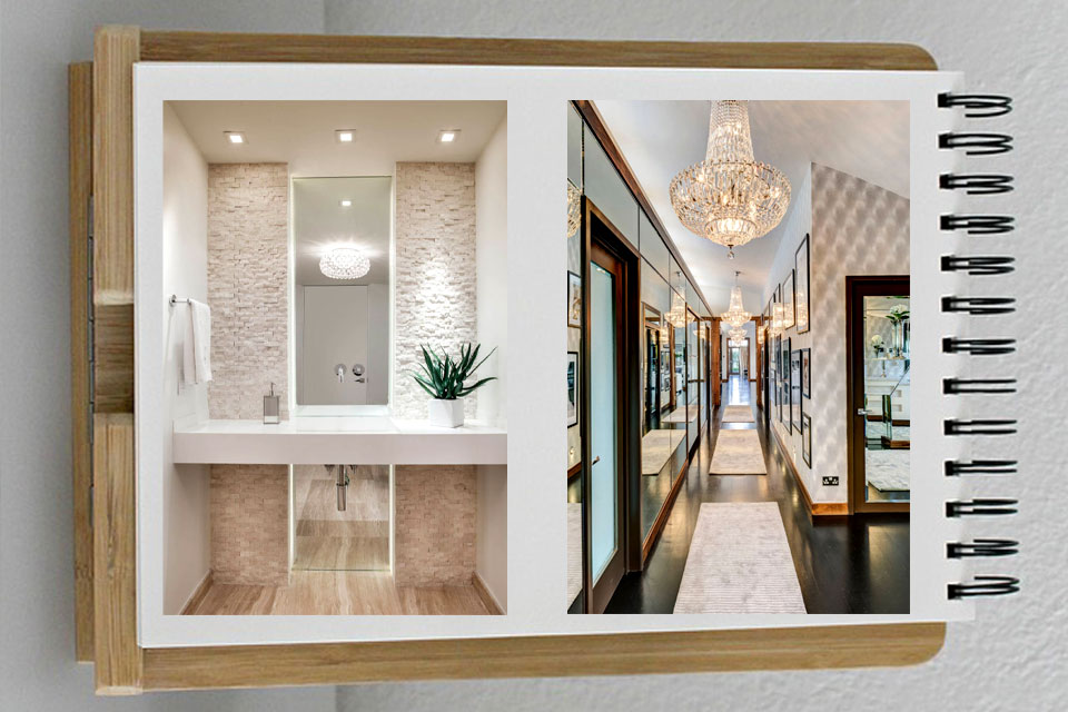 decorating-mirrors-33 آینه در دکوراسیون اتاق خواب