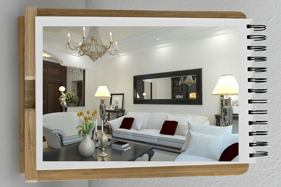 decorating-mirrors-36 آینه در طراحی دکوراسیون داخلی