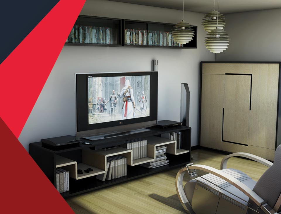 game_room_interior_7 چه بازی هایی برای اتاق بازی در خانه مناسب هستند