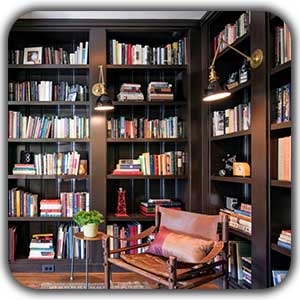 home_libray_shakhes کتابخانه خانگی