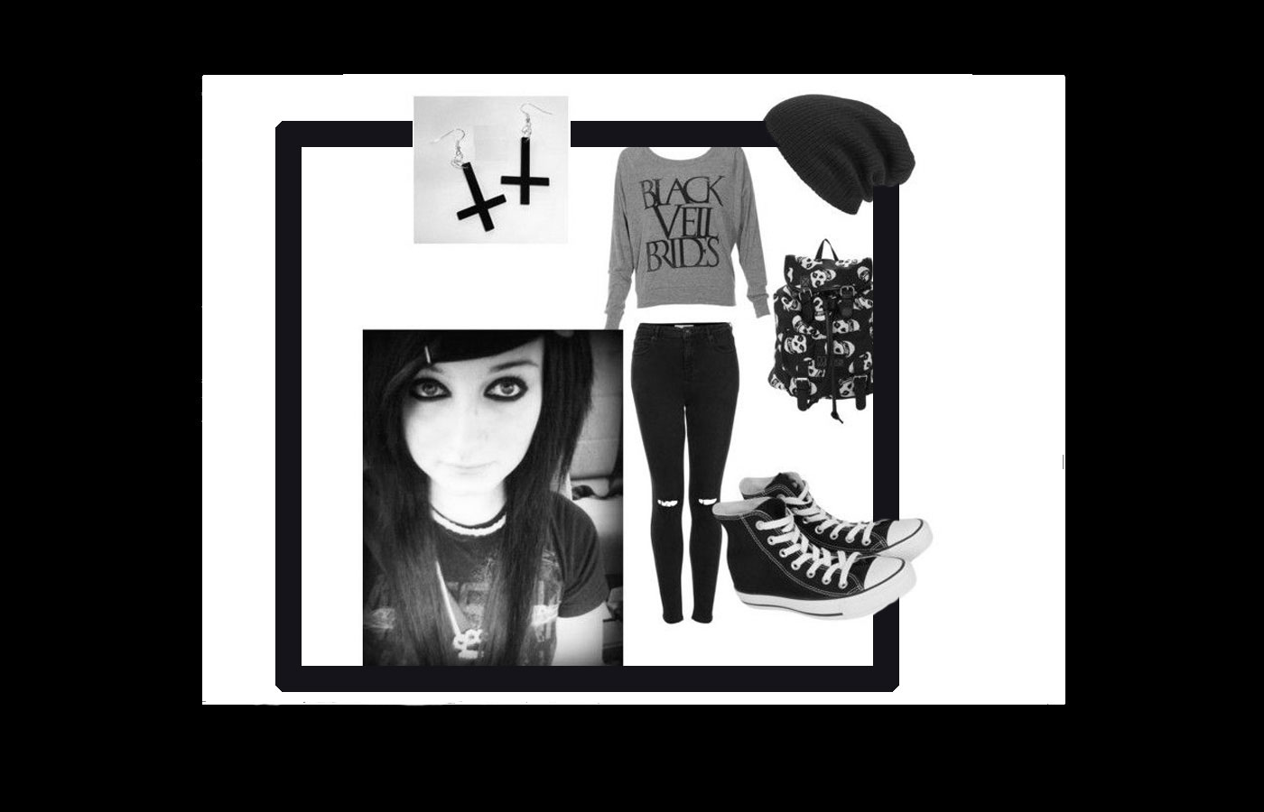 استایل پانک زنانه Punk Fashion Style 220 - استایل پانک زنانه