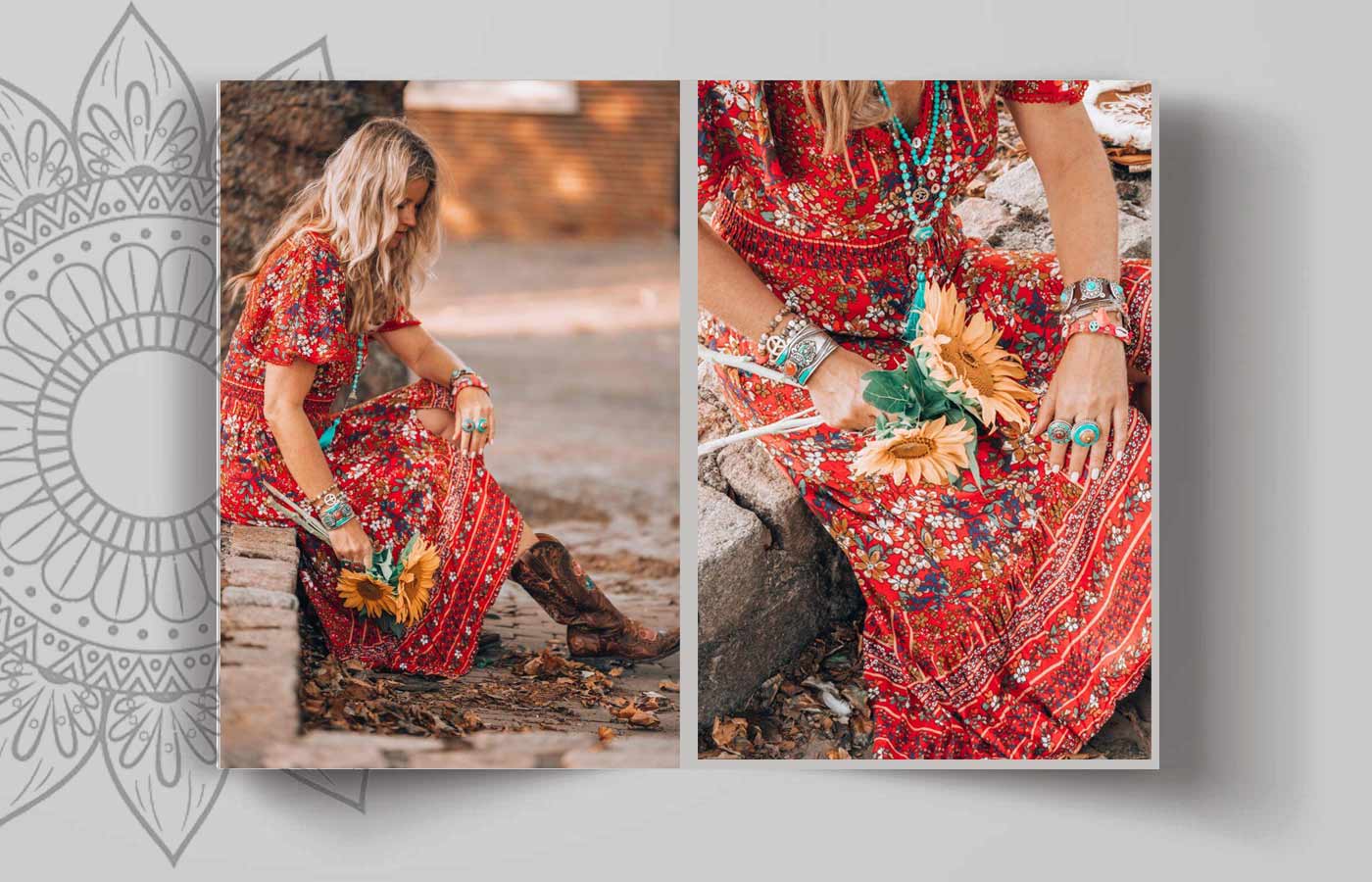 استایل بوهو زنانه bohemian women style 98 - استایل بوهو زنانه