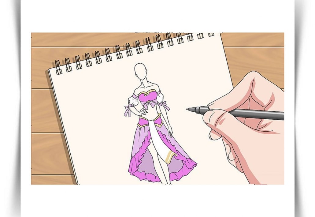 طراحی مد لباس Draw Fashion Sketches 17 - طراحی مد لباس