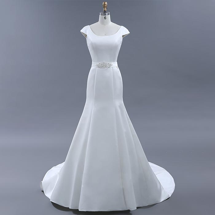 wedding_dress_63 سیلوئت نامناسب لباس عروس برای فرم های بدن