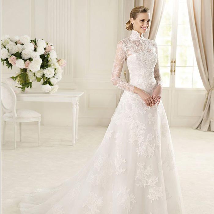 wedding_dress_67 مستطیل مستقیم بهترین سیلوئت لباس عروس برای فرم بدن ساعت شنی