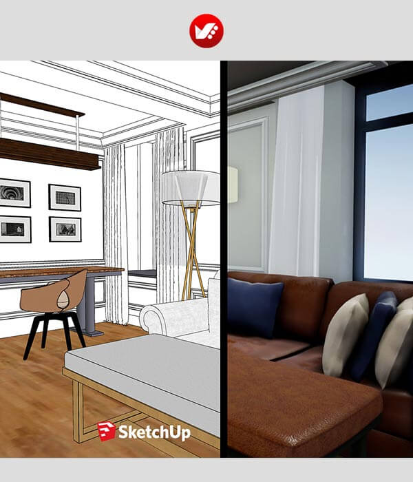 3dmax_sketch_15 مزایای نرم افزار تری دی مکس و اسکچ آپ