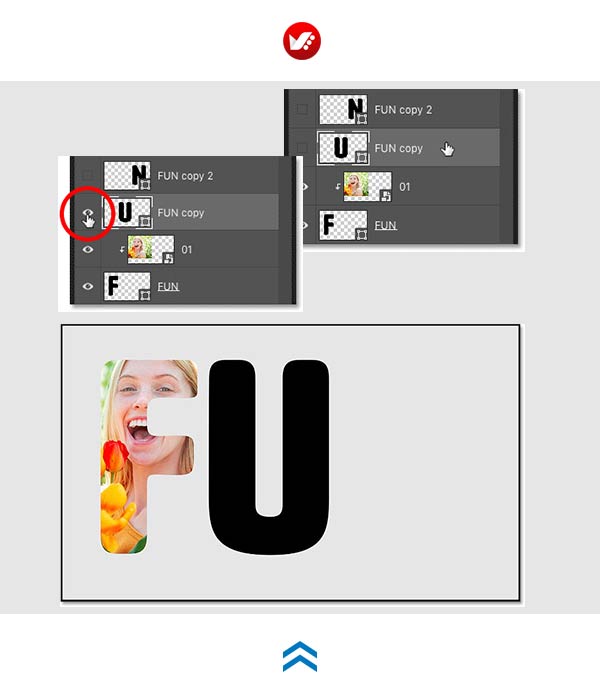 photoshop_pouyaandish_2020_text_image_139 چگونه تصویر درون متن ایجاد کنیم ؟