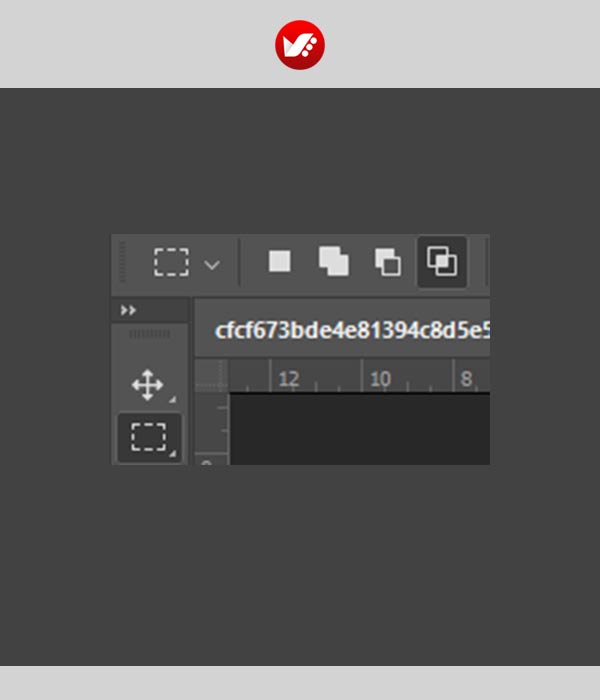 photoshop_shortcut_11 ;کلید میانبر لغو انتخاب همهی ناحیهها غیر از یک قسمت در فتوشاپ