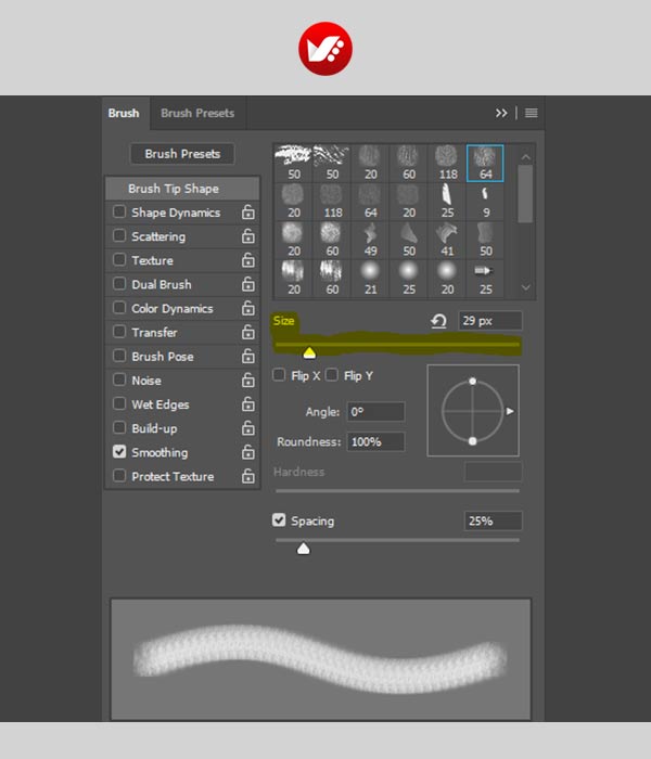 photoshop_shortcut_17 کلیدهای میانبر قلمها در فتوشاپ
