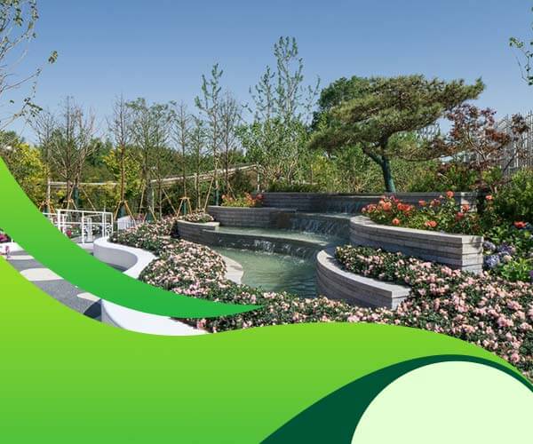 طراحی لنداسکیپ برای باغ و فضاهای سبز مسکونی طراحی داخلی مدرن