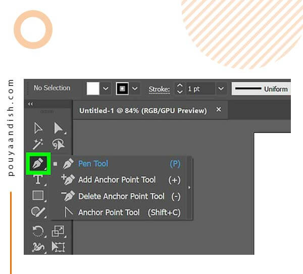 ابزار های ایلوستریتور آموزش ابزارهای ایلوستریتور (Adobe Illustrator)