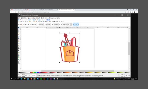 نرم افزار گرافیکی inkscape نرم افزار گرافیکی inkscape
