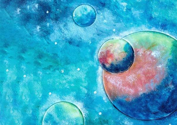 نحوه رنگ آمیزی با کره کاکائو نقاشی با کره کاکائو