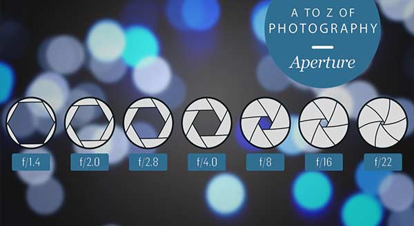 دیافراگم (Aperture) در عکاسی تنظیم دیافراگم دوربین کنون