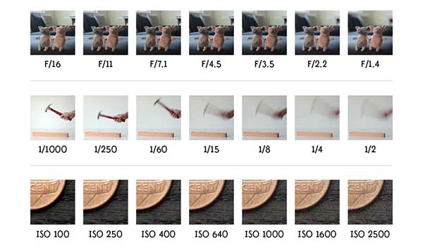 دیافراگم (Aperture) در عکاسی تنظیم دیافراگم دوربین کنون