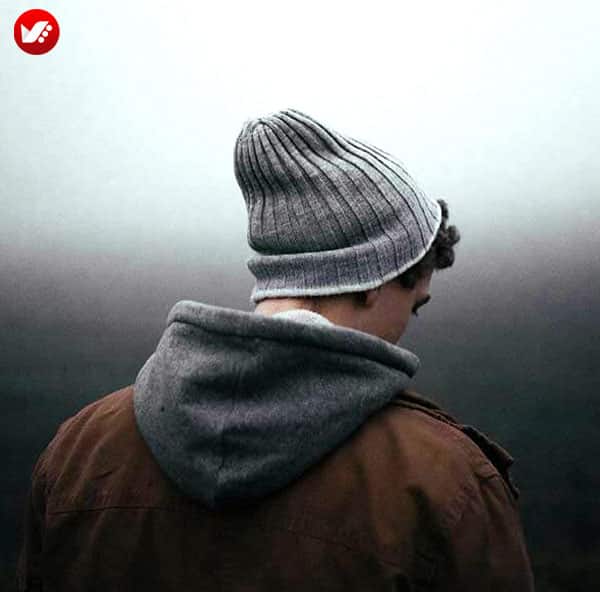 ژست عکاسی پسرانه در طبیعت
