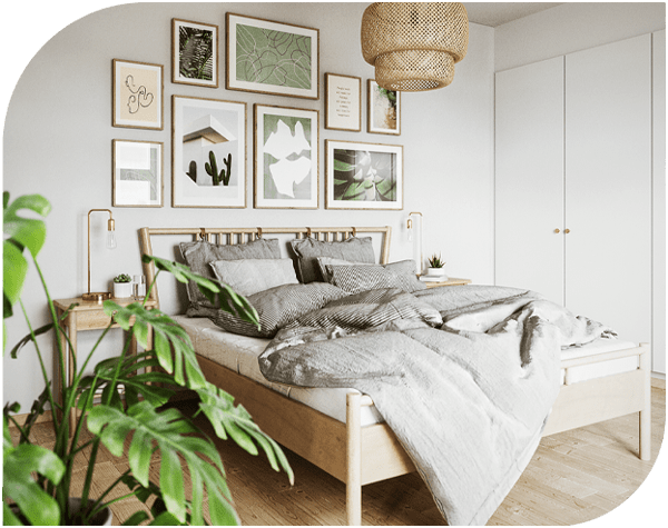 طراحی به سبک اسکاندیناویایی در اتاق خواب