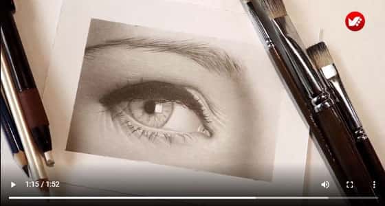 تیزر طراحی چشم
