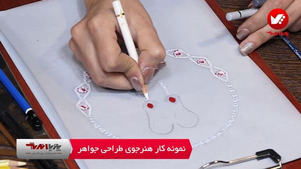 نمونه کار هنرجویان طراحی جواهرات