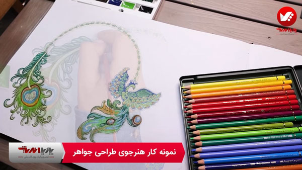 نمونه کار هنرجویان طراحی جواهرات
