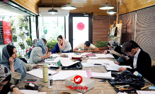 هنرجویان طراحی لباس 