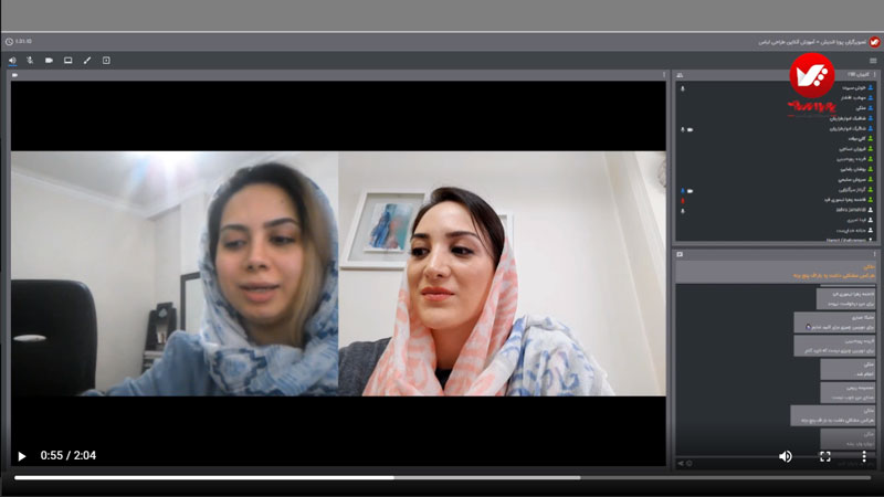کاور ویدیو معارفه طراحی لباس انلاین