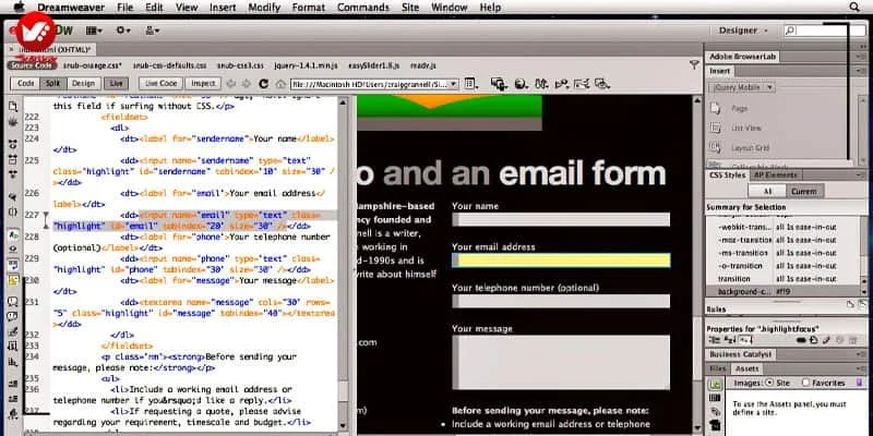 چرا طراحی و کدگذاری را در Adobe Dreamweaver انجام دهیم؟